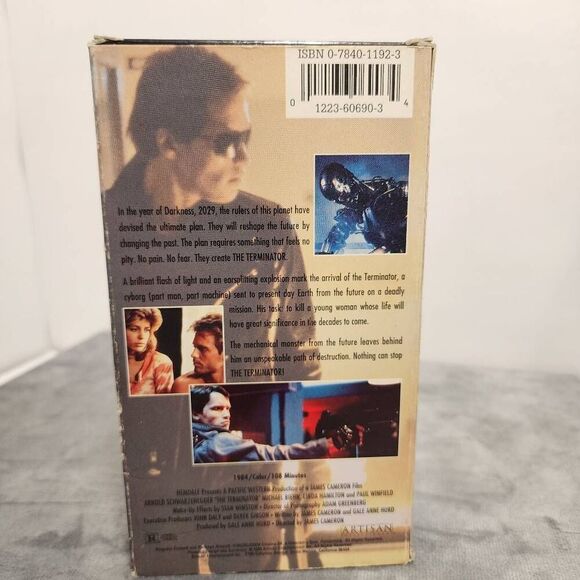 The Terminator (VHS, 1998, Limited Edition) - Picture 3 of 5